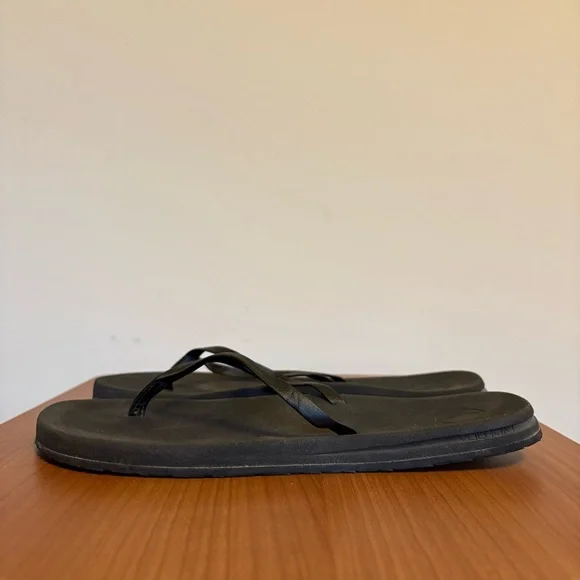 Volcom E-Cliner Prayer Sandal Black Out Recycle - size 7 - Picture 3 of 7